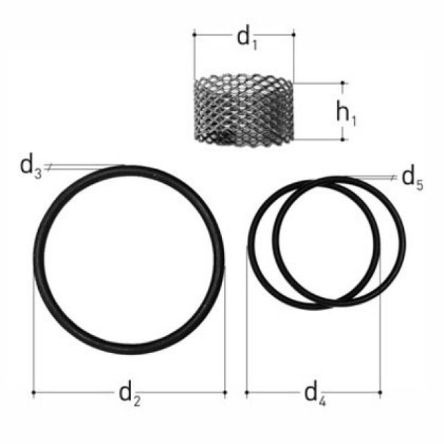JRG DRV UP ERSATZTEIL-SET
1385.320                DN  20