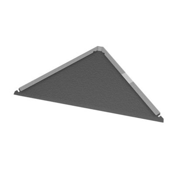 PREFA STARTPLATTE P10
SCHWARZ  F. WANDRAUTE STUCCO