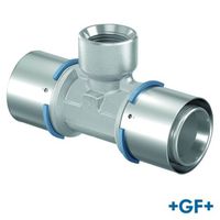 GF Uponor S-Press Té avec filetage femelle