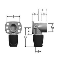 Optiflex-Profix-Equerre de raccordement, 85115