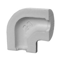 Coudes PIR 90° 50mm