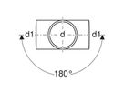 SILENT EMBRANCH DOUBLE 180°
310.102                 110 MM