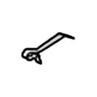 Ressort pour bouton d'actionnement Geberit