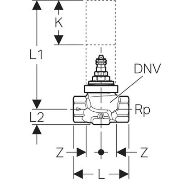 GEBERIT UP-ABSPERRVENTIL JRG
602.012 LEGIOSTOP 1/2"
GLANZVERCHROMT