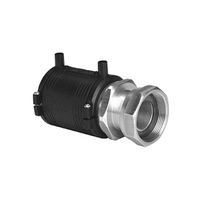 +GF+ ELGEF Plus, Manchon de transiton,PE/MES, avec écrou libre