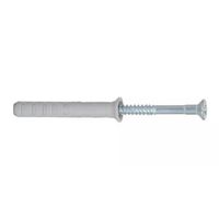 Fischer Tampon à clou tête fraisée et vis N 6x40/10 S