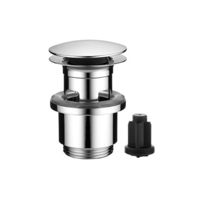 VANNE DE VIDANGE PUSH OPEN/
SHAFT (OUVRIR/ARBRE)
FONCTION 2 EN 1, POUSSER
POUR OUVRIR VANNE D`ARRET
OU STEM VALVE
COLORIS: CHROMELINE