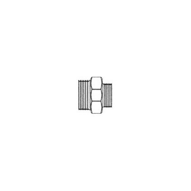 PROFITEC DOPPELNIPPEL MOD. VDN
3/4" AG X 1/2" AG EURO
