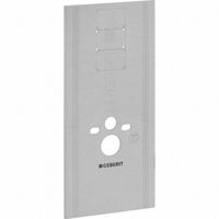 GIS Panneau pour WC suspendu, pour chasse d'eau à encastrer Omega 12 cm