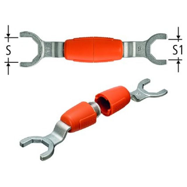 Clé polyg. ouverte RN 85198.21
pour distributeur Optiflex
85198.21