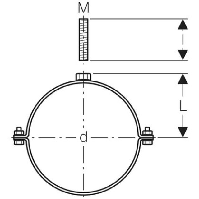 GEBERIT-PLUVIAFIX GLEITSCHELLE
372.862                 315 MM