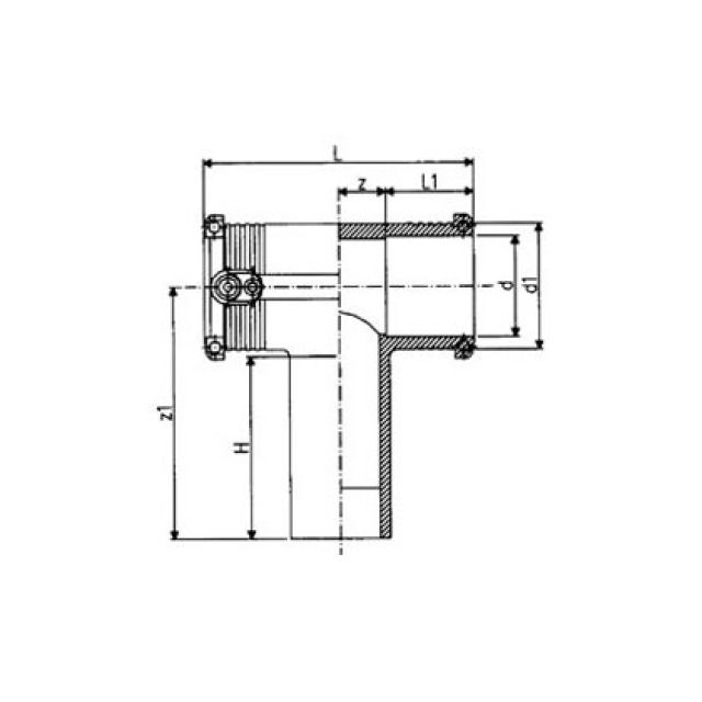 GF ELGEF T-STUECK  SDR 11
753.211.609              40 MM
