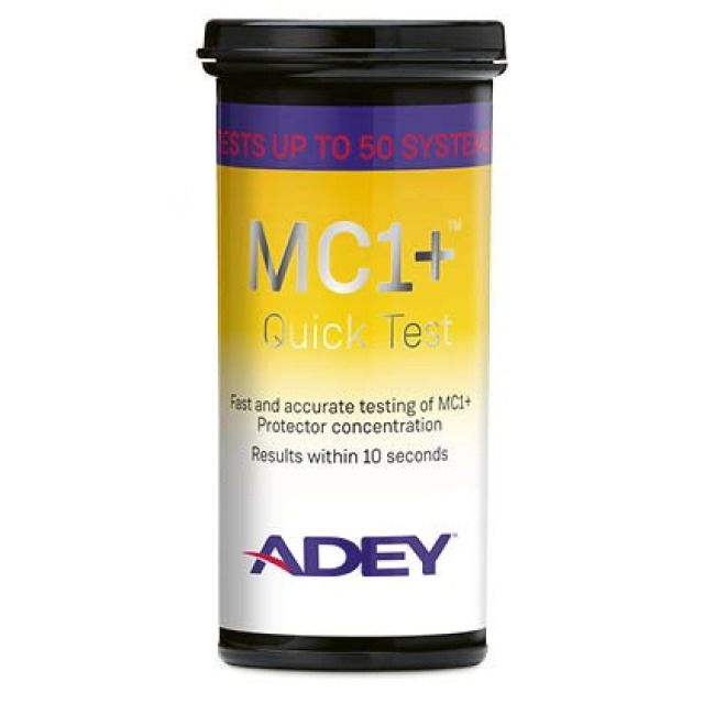 ADEY QUICT TEST
TESTKIT FÜR 30 MESSUNGEN
BEI EINSATZ VON
ADEY HEIZUNGSVOLLSCHUTZ