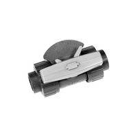 +GF+ PVC-U, Robinet de dosage à bille, PN10, Type 323, EPDM