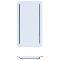 Nussbaum 70026 plaque de recouvrement neutre pour carrelage ou parement