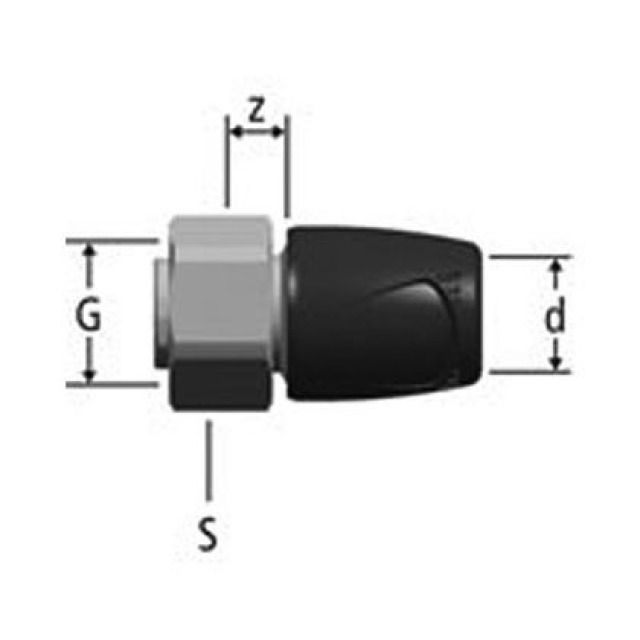 OPTIFLEX-PROFIX-RACC. POUR DISTRIBUTEUR,
3/4-25, 85150.23