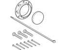 Geberit PushFit Set de fixation pour le montage du coffrage