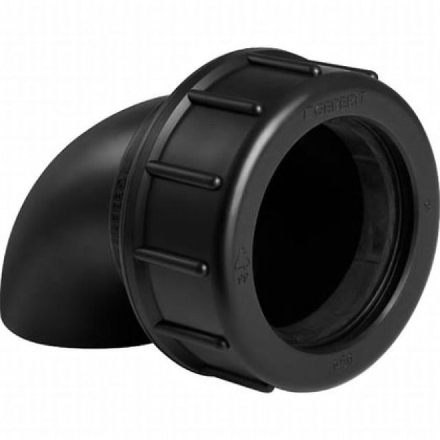 GEBERIT PE COUDE 90° A/ RACCOR
364.877                  63 MM