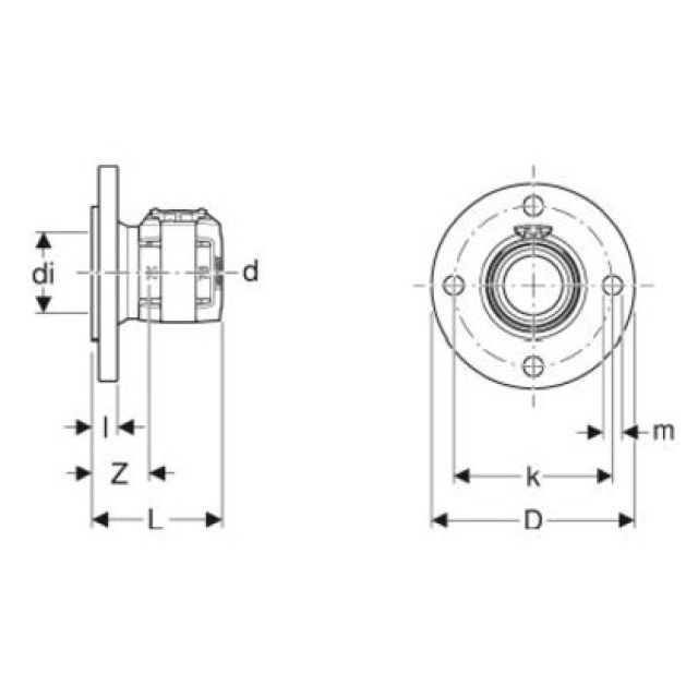 FLOWFIT BRIDE PN10/16
619.617   D=75  DN=65
AVEC UNITÉ À SERTIR