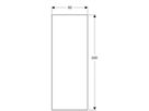 Panneau Geberit GIS-Pro 160 x 60 cm
