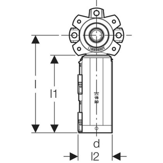 PFIT ANSCHLUSSDOSE 90°
650.481             16-RP 1/2"