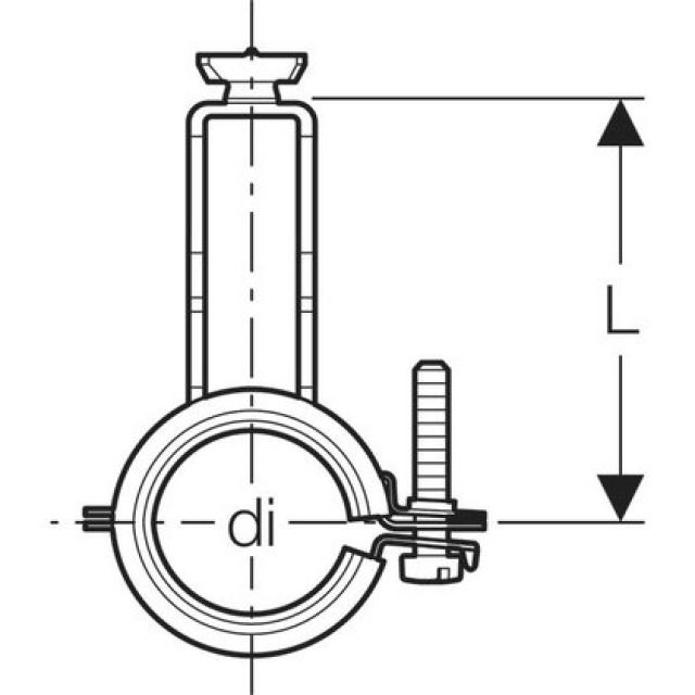 GIS BEFESTIGUNGS-SET VERT.GEK.
653.493