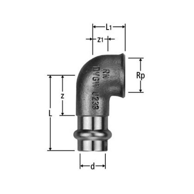 OPTIPRESS-WINKEL MIT IG
81006.29         28 MM -  3/4"