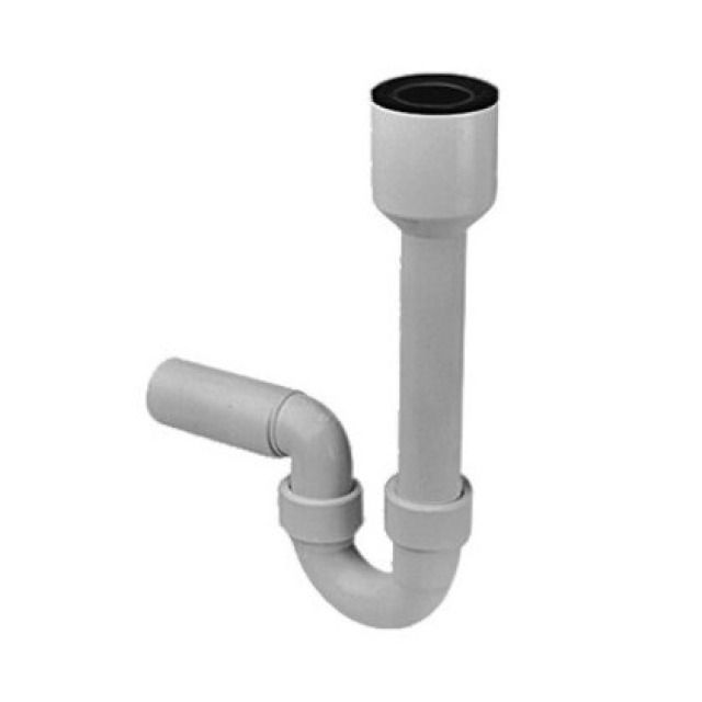 Siphon en tube coudé GEBERIT
pour Taro, sortie horizontale
D 40 mm, manchon à emboîter
40/45 mm
Coloris: blanc