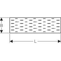 Geberit, Matelas isolant Isol Flex, découpe pour tuyau