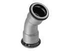 Geberit Mapress Coude acier inoxydable 30°