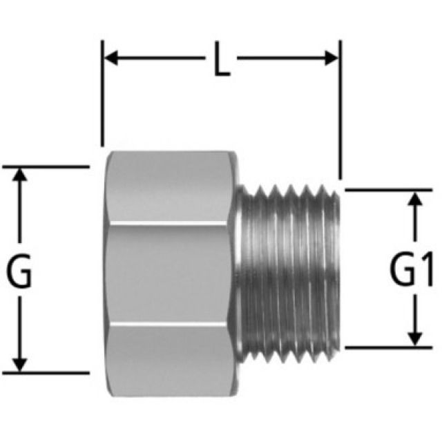 OPTIFLEX-UEBERGANG MIT AG
86084.21           5/8"-  1/2"