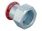 Raccord Mapress acier carbone avec filetage intérieur