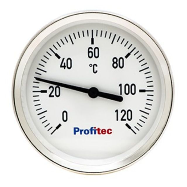 Profitec Bimetallthermometer
D 80mm, L 200mm, 0-120°C