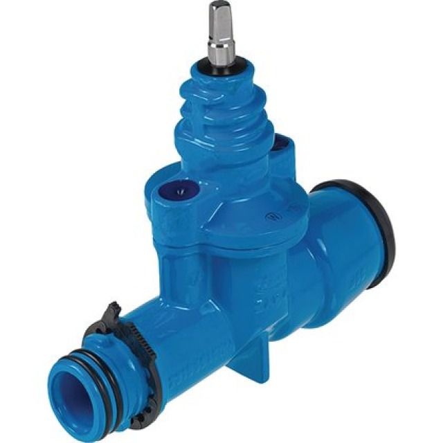 VANNE BRANCHEMENT ZAK 46 2801
AVEC MANCH À EMBOÎT PE D 40 MM