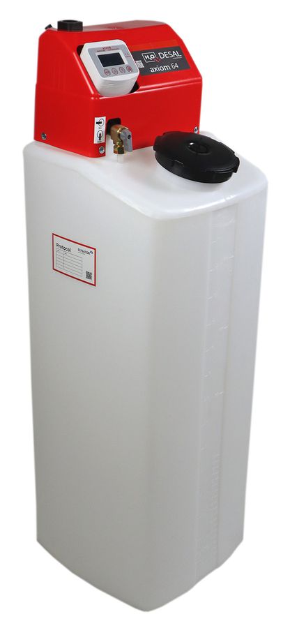 Elysator H2O DESAL® axiom 64L
Dispositif de réalimentation autom.
pour le maintien de la pression de
l'eau déminéralisée, des glycols
et de l'« eau de saumure ».