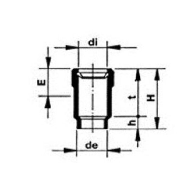WAVIN LANGMUFFE
NR.924.108               75 MM