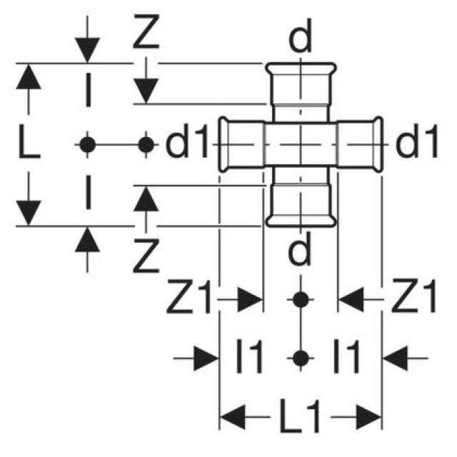 CROIX A 90°
MAPRESS 15-18 MM       21505