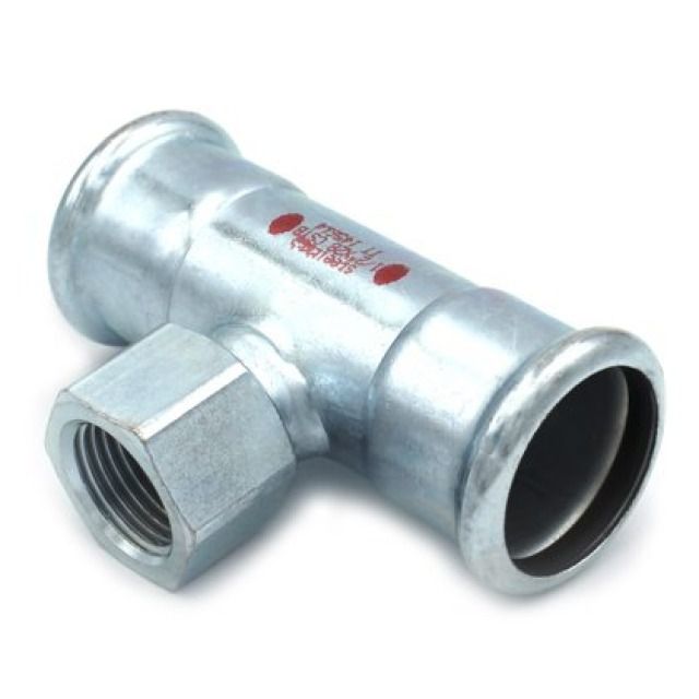 TE MIXTE ACIER-ZINGUE 28 X 3/4 X 28
STEELPRESS ART. 389.304.028