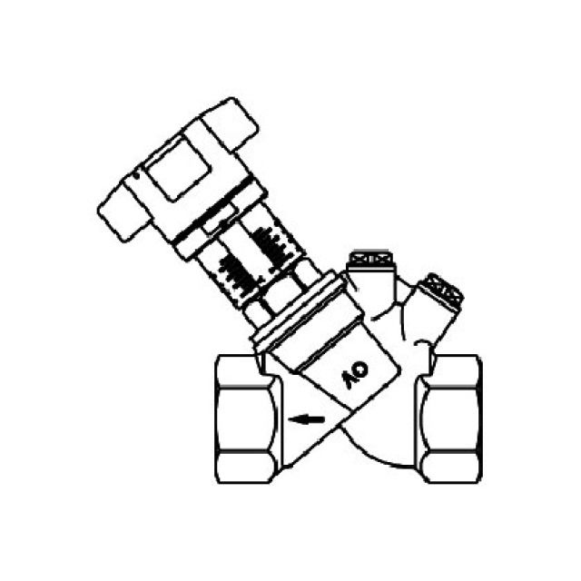 OVENTROP STRANGREG.-VENTIL IG
AQUASTROM C  1" 420 81 56"
