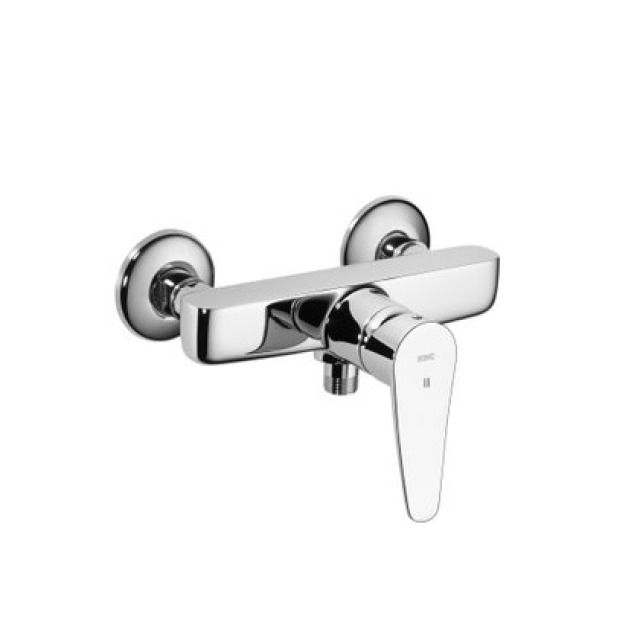 MÉLANGEUR DE DOUCHE ACTIVO
E: 153 MM, RACCORDS D`ARRET
1/2" X 1/2", SANS DOUCHE, SANS
TUYAU DE DOUCHE, GROUPE
ACOUSTIQUE NT
COLORIS: CHROMELINE