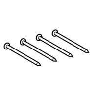 Set de clous Geberit
