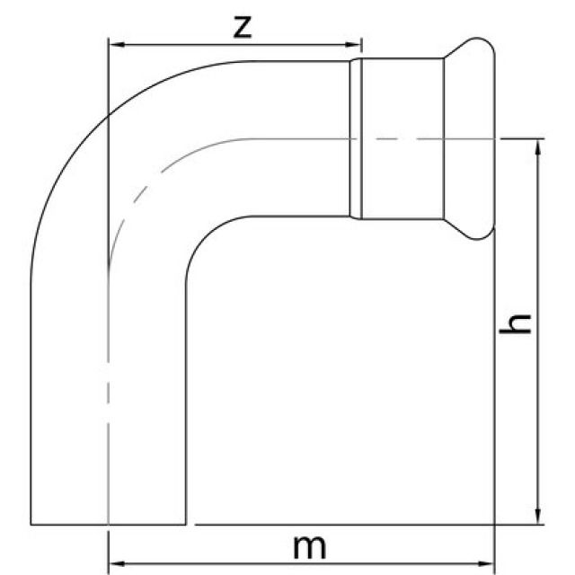 PROFITEC PRESSINOX-FIG. 4
COUDE 90° COUDE M/F 35 MM