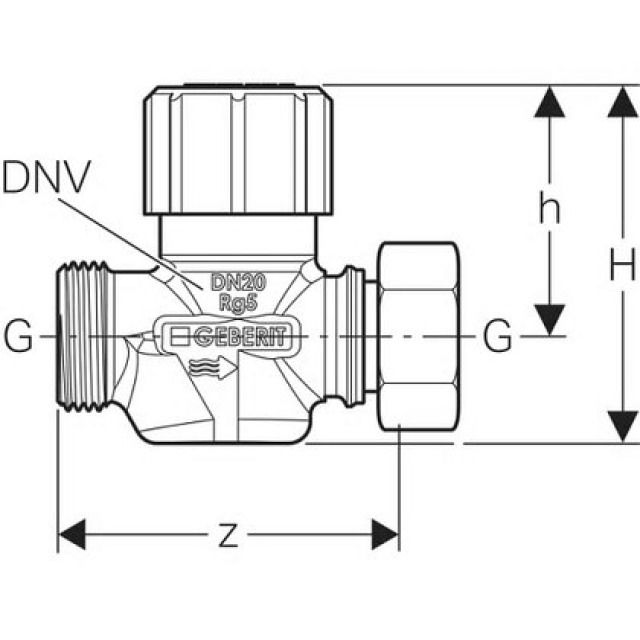 PFIT ABSPERRVENTIL R1"
653.495