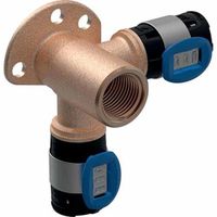 Equerre de raccordement à angle droit 90° Geberit FlowFit