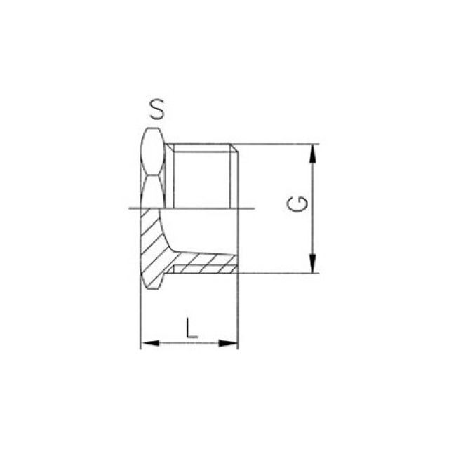 GF-PVC  NO 21.96.09  D   1 1/2
NO. 721.960.910