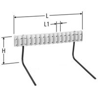 Optiflex-Support multiple de montage pour tuyaux, 87058