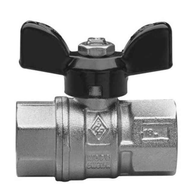 PROFITEC KUGELHAHN
IG 1/4"
MIT ALUMINIUMFLÜGELGRIFF