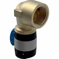 Coude raccord 90° Geberit FlowFit avec filetage intérieur