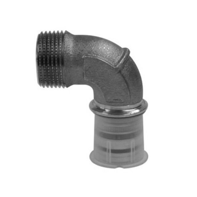 COUDE MEPLA  90° 32-1
N° 604.254.00.5
A/FILETAGE EXTERIEUR