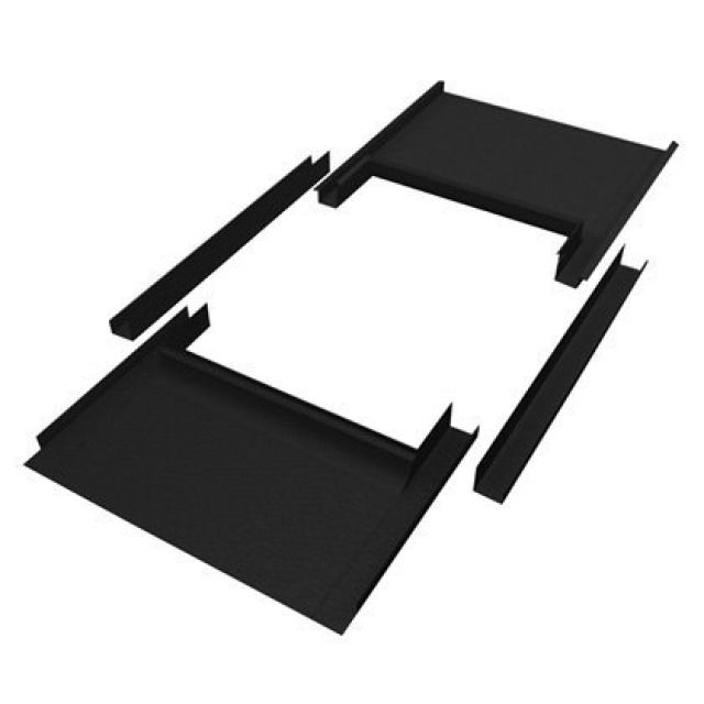 PREFA EINFASSUNG P10 F. VELUX
114X118 - SK06  NUSSBRAUN STUCCO